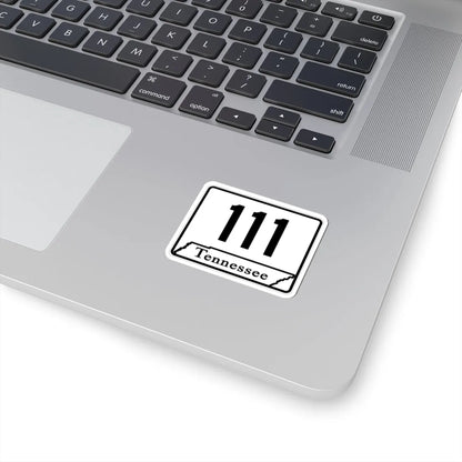 Tennessee 111 (Tennessee) (Road Sign) STICKER Vinyl Kiss-Cut Decal - The Sticker Space