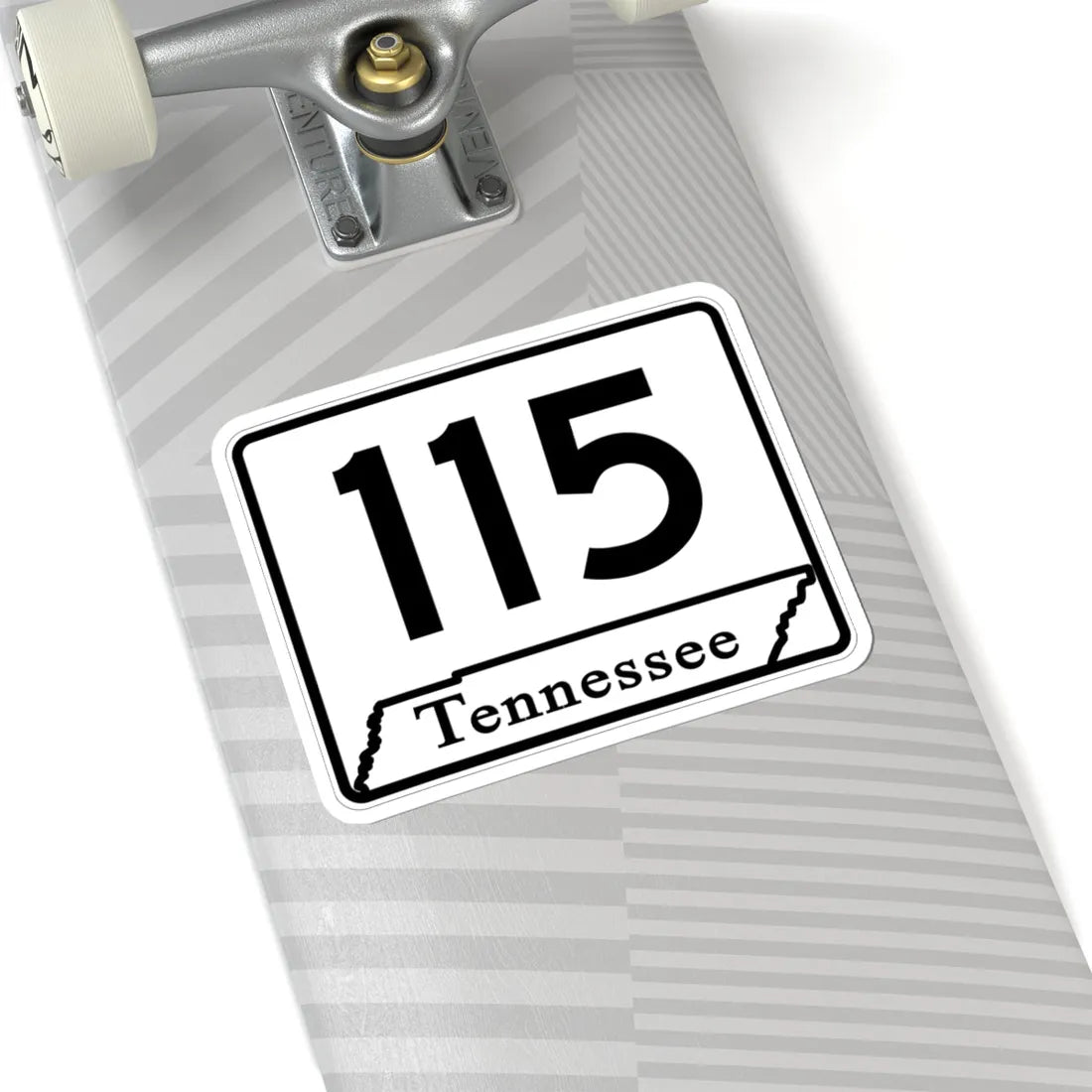 Tennessee 115 (Tennessee) (Road Sign) STICKER Vinyl Kiss-Cut Decal - The Sticker Space