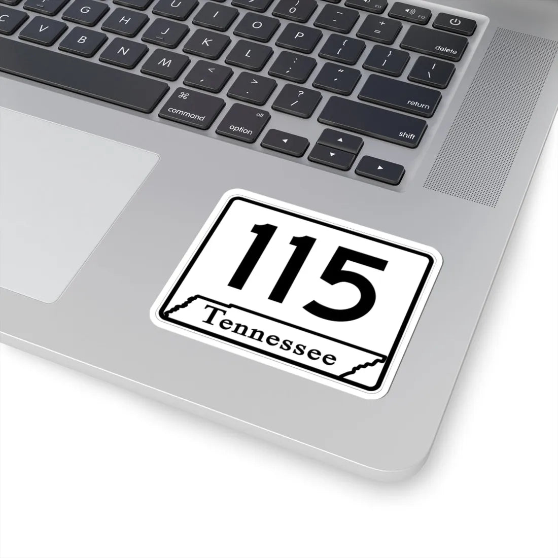 Tennessee 115 (Tennessee) (Road Sign) STICKER Vinyl Kiss-Cut Decal - The Sticker Space
