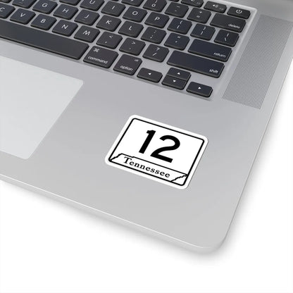 Tennessee 12 (Tennessee) (Road Sign) STICKER Vinyl Kiss-Cut Decal - The Sticker Space