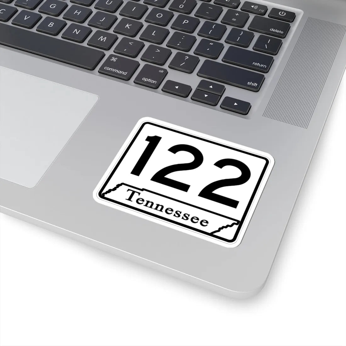 Tennessee 122 (Tennessee) (Road Sign) STICKER Vinyl Kiss-Cut Decal - The Sticker Space