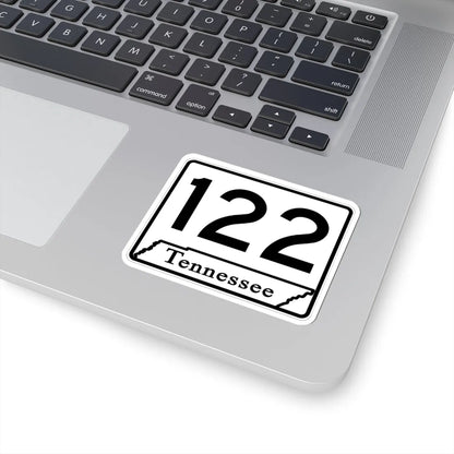 Tennessee 122 (Tennessee) (Road Sign) STICKER Vinyl Kiss-Cut Decal - The Sticker Space