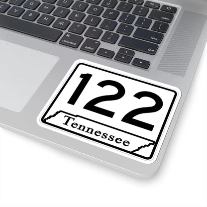 Tennessee 122 (Tennessee) (Road Sign) STICKER Vinyl Kiss-Cut Decal - The Sticker Space