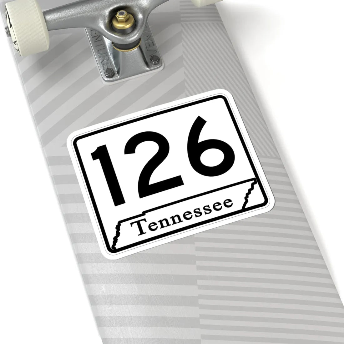 Tennessee 126 (Tennessee) (Road Sign) STICKER Vinyl Kiss-Cut Decal - The Sticker Space