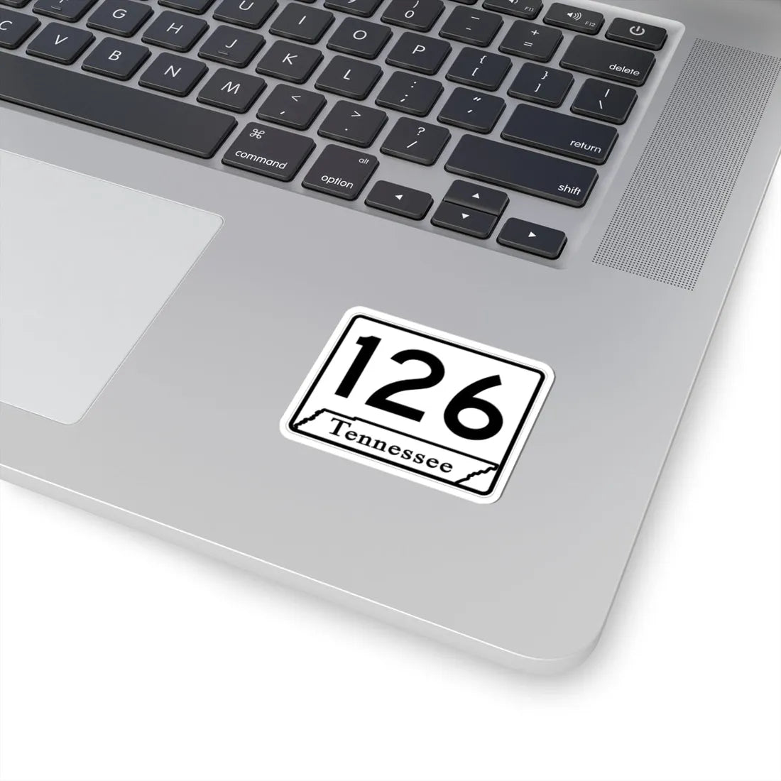 Tennessee 126 (Tennessee) (Road Sign) STICKER Vinyl Kiss-Cut Decal - The Sticker Space