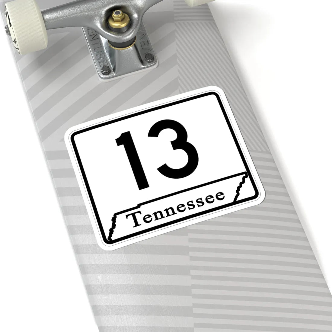 Tennessee 13 (Tennessee) (Road Sign) STICKER Vinyl Kiss-Cut Decal - The Sticker Space