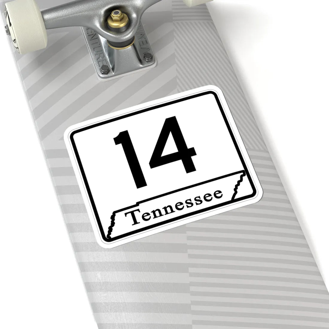 Tennessee 14 (Tennessee) (Road Sign) STICKER Vinyl Kiss-Cut Decal - The Sticker Space