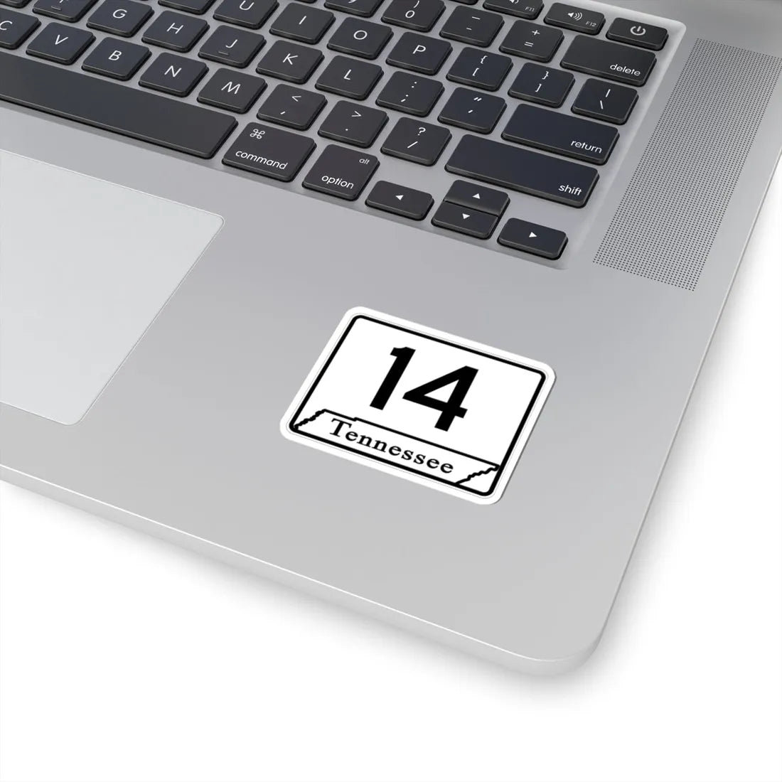 Tennessee 14 (Tennessee) (Road Sign) STICKER Vinyl Kiss-Cut Decal - The Sticker Space