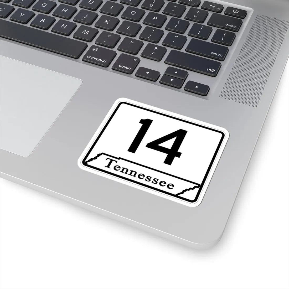 Tennessee 14 (Tennessee) (Road Sign) STICKER Vinyl Kiss-Cut Decal - The Sticker Space