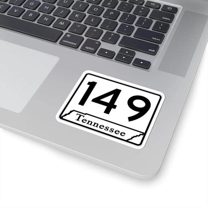 Tennessee 149 (Tennessee) (Road Sign) STICKER Vinyl Kiss-Cut Decal - The Sticker Space