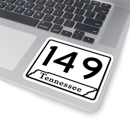 Tennessee 149 (Tennessee) (Road Sign) STICKER Vinyl Kiss-Cut Decal - The Sticker Space