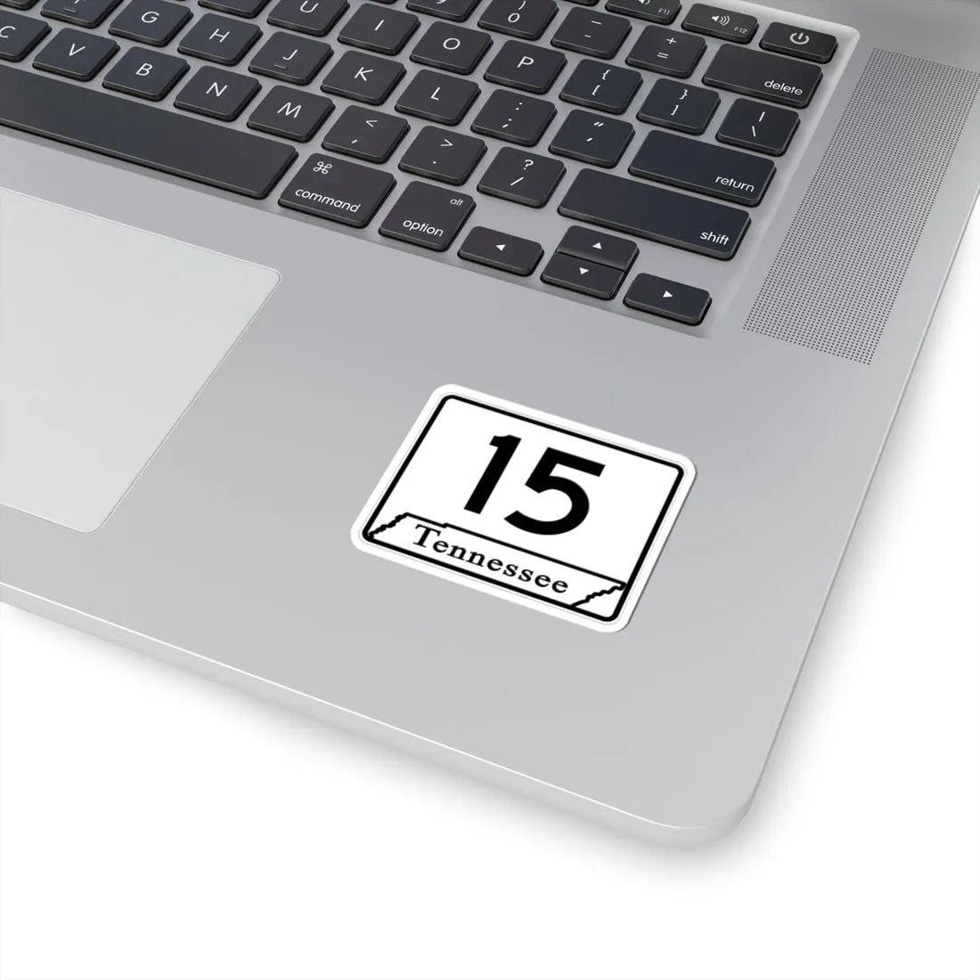 Tennessee 15 (Tennessee) (Road Sign) STICKER Vinyl Kiss-Cut Decal - The Sticker Space