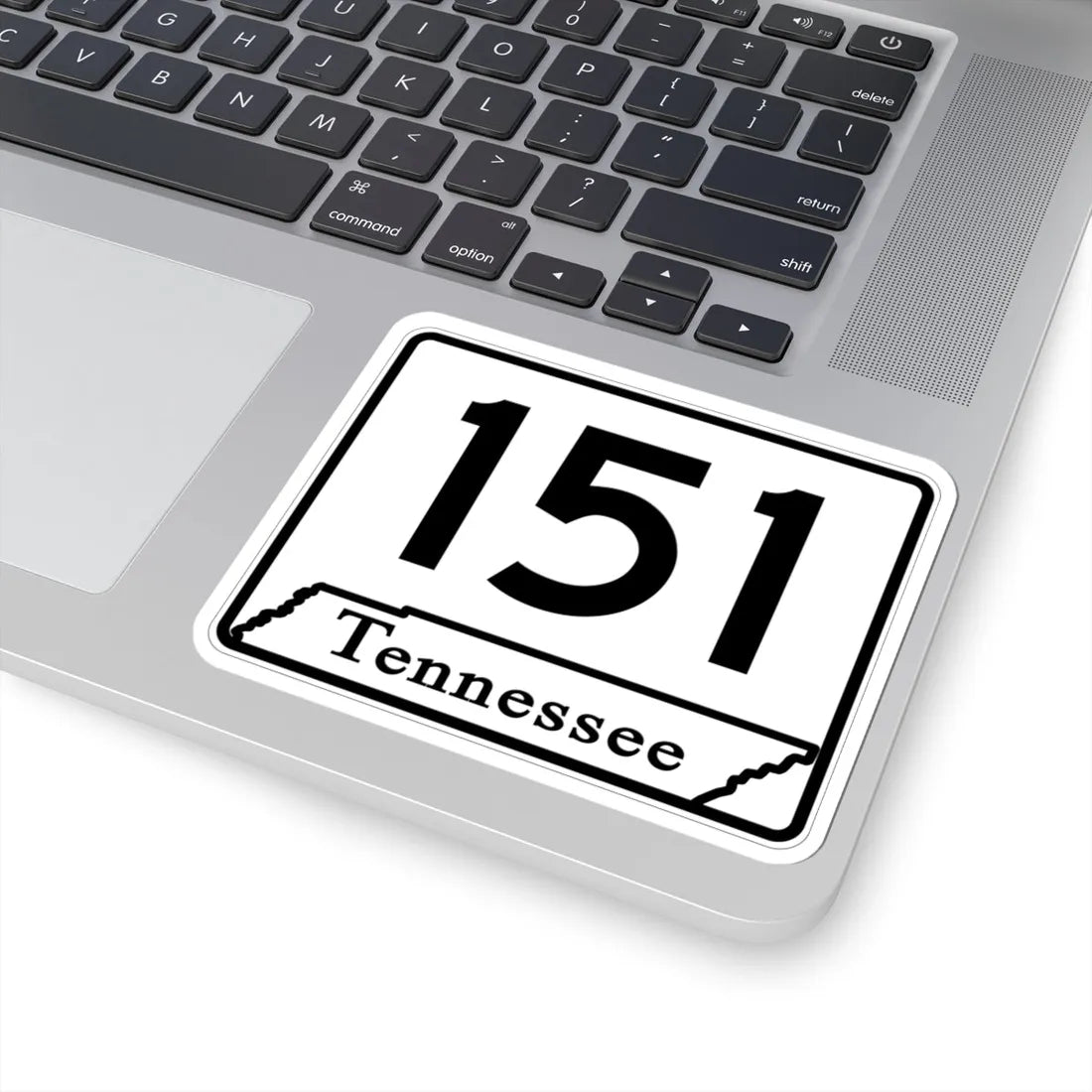 Tennessee 151 (Tennessee) (Road Sign) STICKER Vinyl Kiss-Cut Decal - The Sticker Space