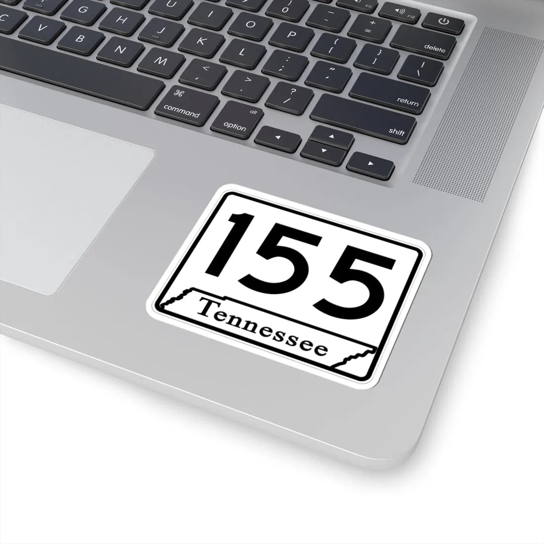 Tennessee 155 (Tennessee) (Road Sign) STICKER Vinyl Kiss-Cut Decal - The Sticker Space