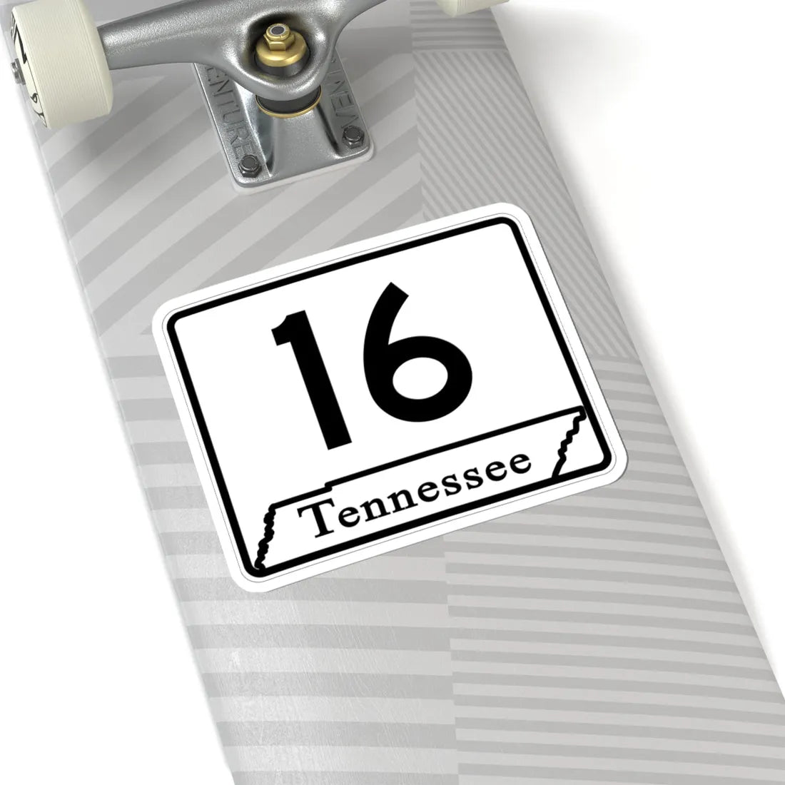 Tennessee 16 (Tennessee) (Road Sign) STICKER Vinyl Kiss-Cut Decal - The Sticker Space
