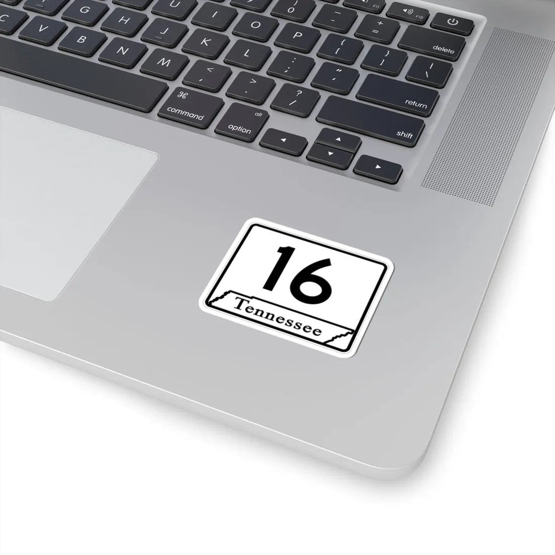 Tennessee 16 (Tennessee) (Road Sign) STICKER Vinyl Kiss-Cut Decal - The Sticker Space