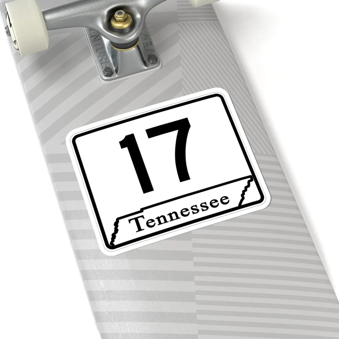 Tennessee 17 (Tennessee) (Road Sign) STICKER Vinyl Kiss-Cut Decal - The Sticker Space
