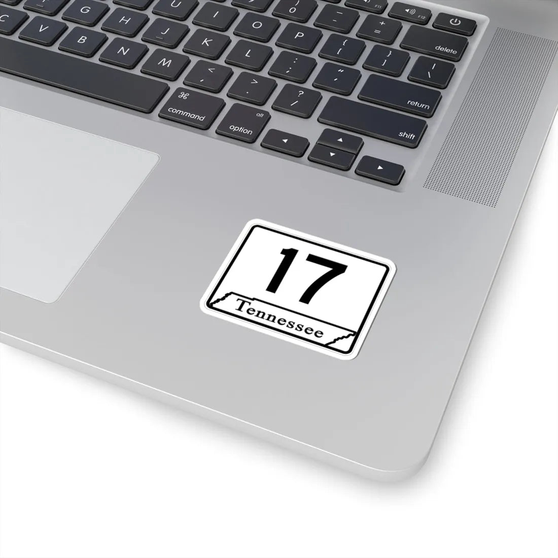 Tennessee 17 (Tennessee) (Road Sign) STICKER Vinyl Kiss-Cut Decal - The Sticker Space