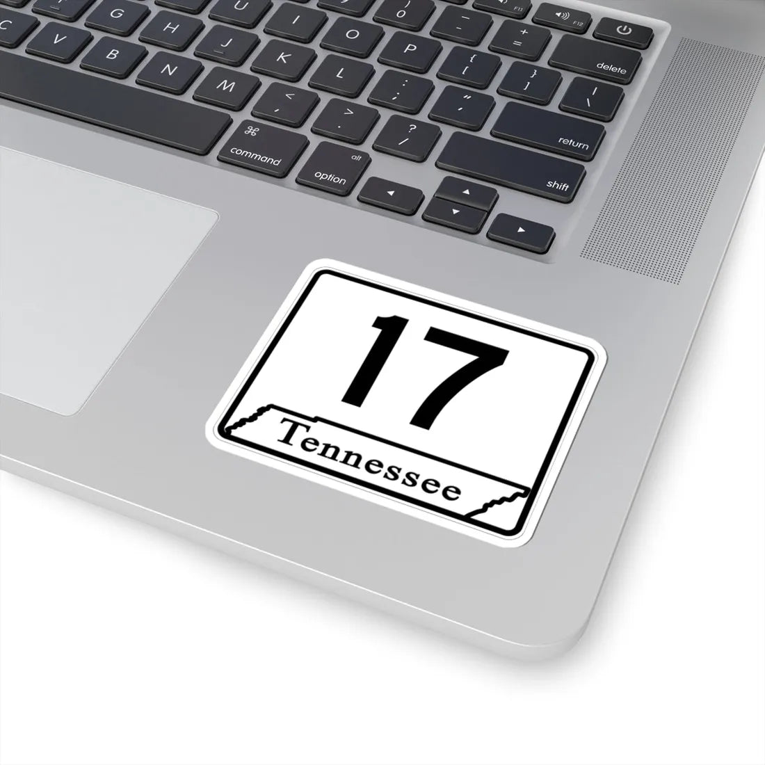 Tennessee 17 (Tennessee) (Road Sign) STICKER Vinyl Kiss-Cut Decal - The Sticker Space