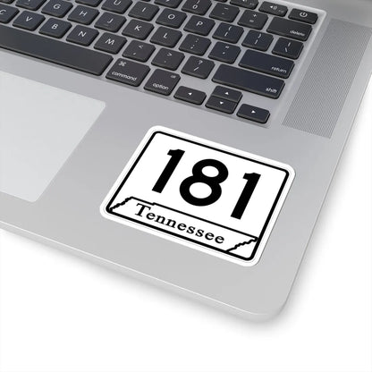 Tennessee 181 (Tennessee) (Road Sign) STICKER Vinyl Kiss-Cut Decal - The Sticker Space