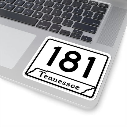 Tennessee 181 (Tennessee) (Road Sign) STICKER Vinyl Kiss-Cut Decal - The Sticker Space