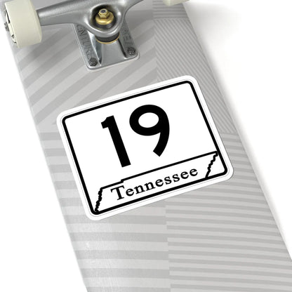 Tennessee 19 (Tennessee) (Road Sign) STICKER Vinyl Kiss-Cut Decal - The Sticker Space