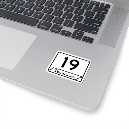 Tennessee 19 (Tennessee) (Road Sign) STICKER Vinyl Kiss-Cut Decal - The Sticker Space