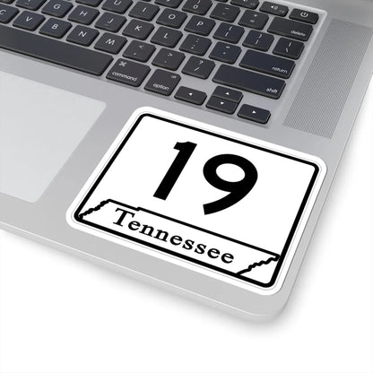 Tennessee 19 (Tennessee) (Road Sign) STICKER Vinyl Kiss-Cut Decal - The Sticker Space