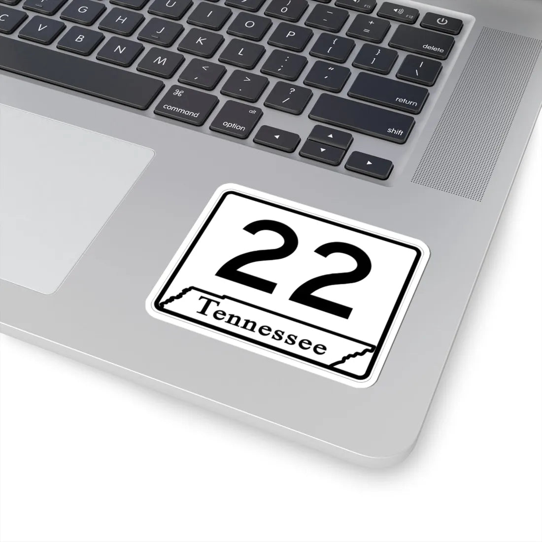 Tennessee 22 (Tennessee) (Road Sign) STICKER Vinyl Kiss-Cut Decal - The Sticker Space