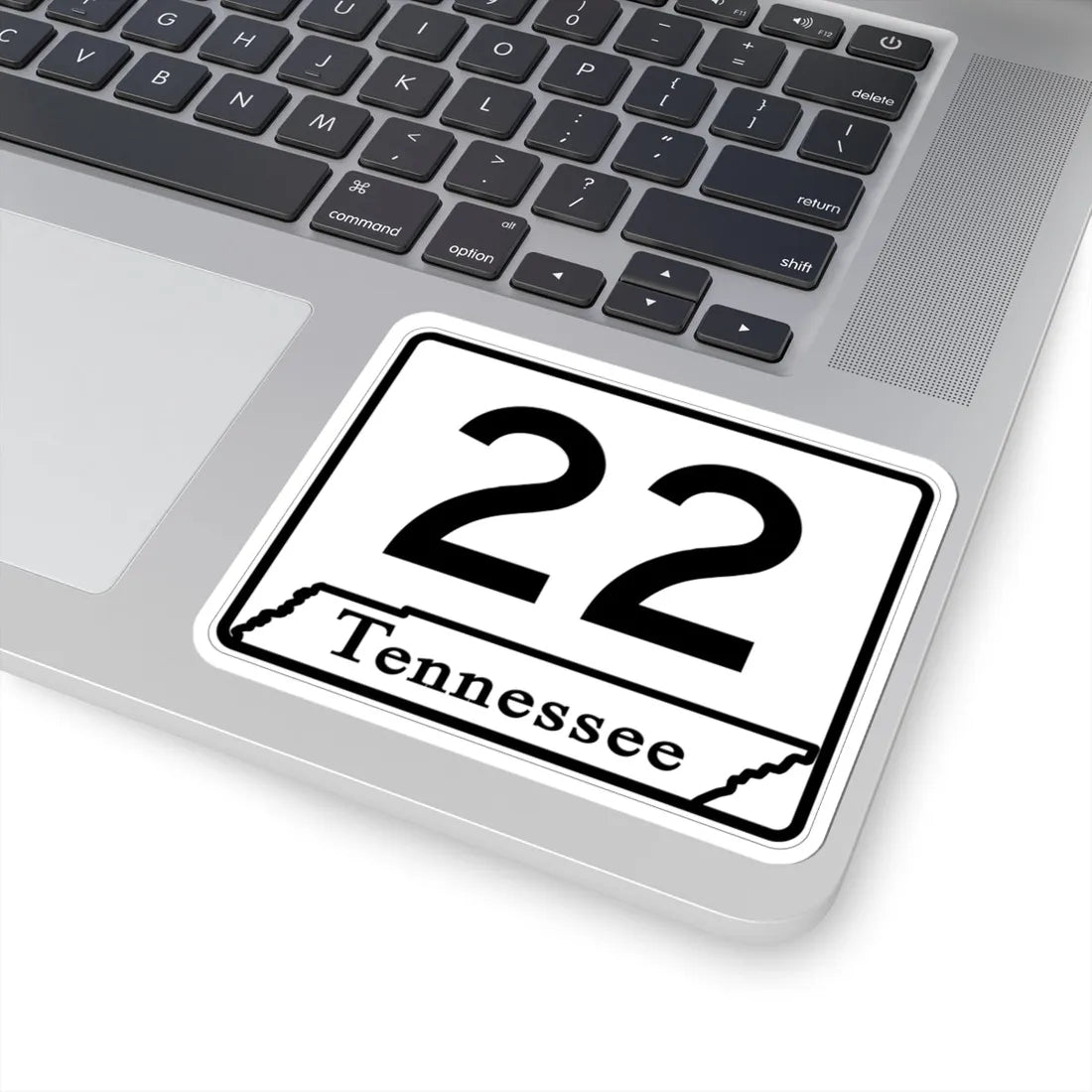 Tennessee 22 (Tennessee) (Road Sign) STICKER Vinyl Kiss-Cut Decal - The Sticker Space