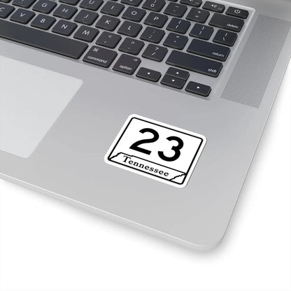 Tennessee 23 (Tennessee) (Road Sign) STICKER Vinyl Kiss-Cut Decal - The Sticker Space