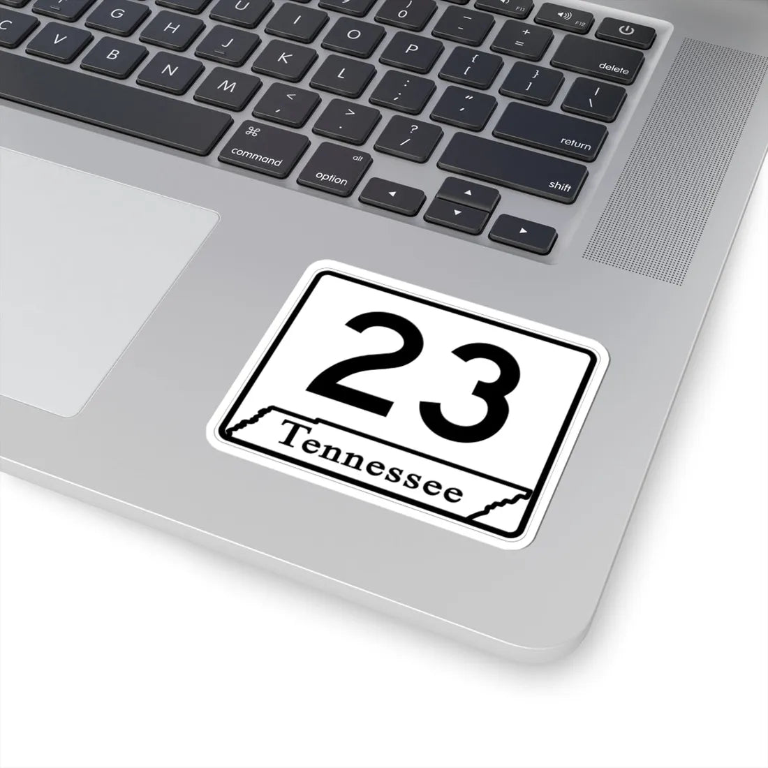 Tennessee 23 (Tennessee) (Road Sign) STICKER Vinyl Kiss-Cut Decal - The Sticker Space