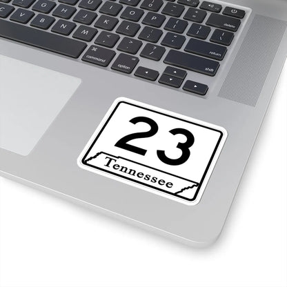 Tennessee 23 (Tennessee) (Road Sign) STICKER Vinyl Kiss-Cut Decal - The Sticker Space