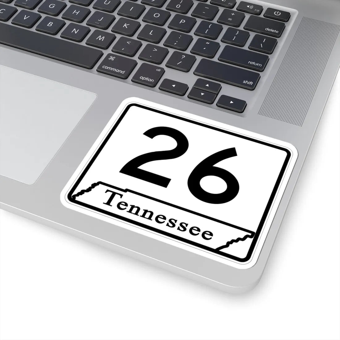 Tennessee 26 (Tennessee) (Road Sign) STICKER Vinyl Kiss-Cut Decal - The Sticker Space