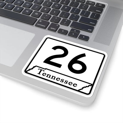 Tennessee 26 (Tennessee) (Road Sign) STICKER Vinyl Kiss-Cut Decal - The Sticker Space
