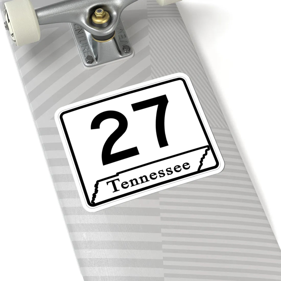 Tennessee 27 (Tennessee) (Road Sign) STICKER Vinyl Kiss-Cut Decal - The Sticker Space
