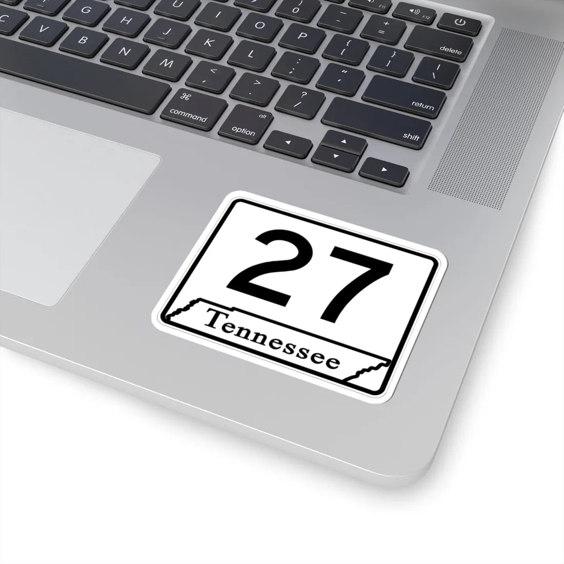 Tennessee 27 (Tennessee) (Road Sign) STICKER Vinyl Kiss-Cut Decal - The Sticker Space