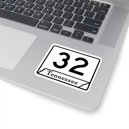 Tennessee 32 (Tennessee) (Road Sign) STICKER Vinyl Kiss-Cut Decal - The Sticker Space