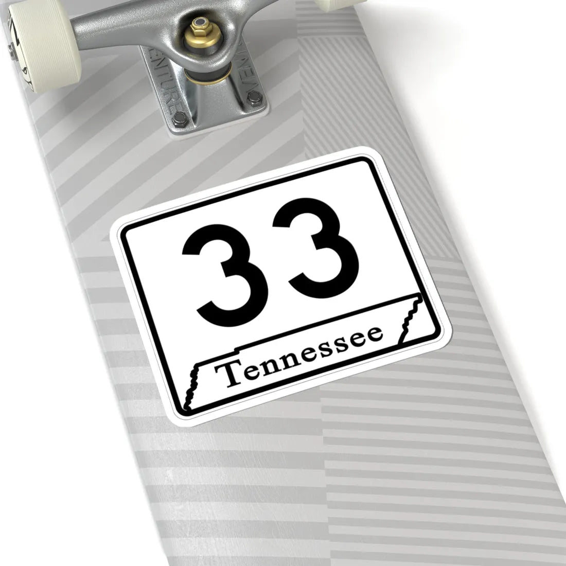 Tennessee 33 (Tennessee) (Road Sign) STICKER Vinyl Kiss-Cut Decal - The Sticker Space