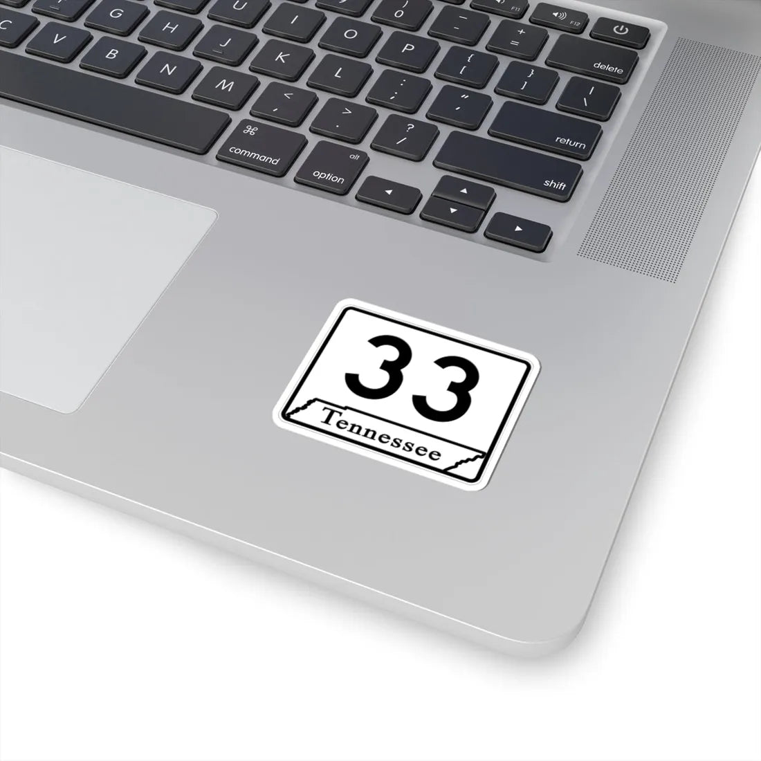 Tennessee 33 (Tennessee) (Road Sign) STICKER Vinyl Kiss-Cut Decal - The Sticker Space