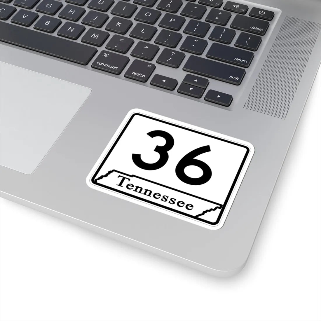 Tennessee 36 (Tennessee) (Road Sign) STICKER Vinyl Kiss-Cut Decal - The Sticker Space