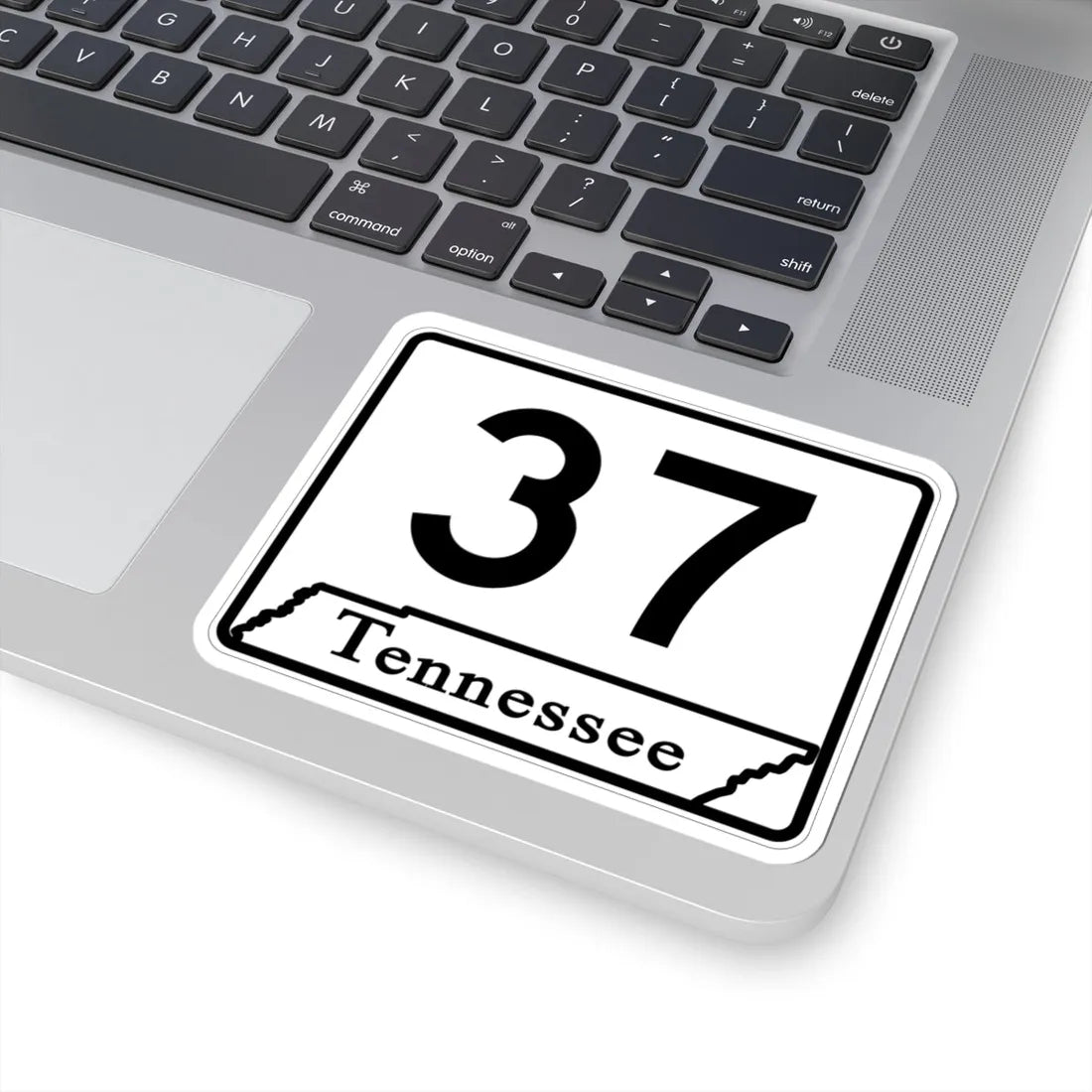 Tennessee 37 (Tennessee) (Road Sign) STICKER Vinyl Kiss-Cut Decal - The Sticker Space