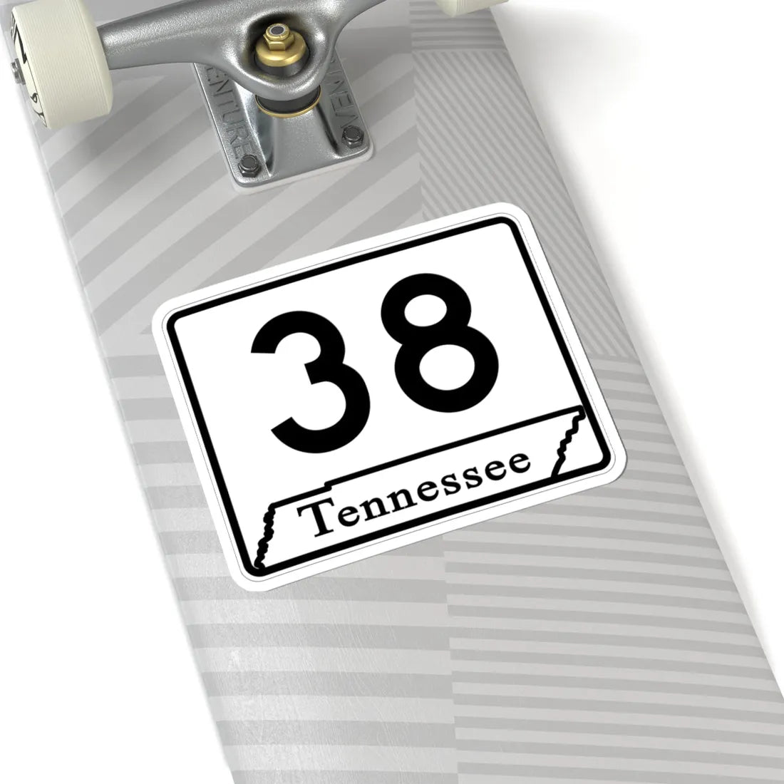 Tennessee 38 (Tennessee) (Road Sign) STICKER Vinyl Kiss-Cut Decal - The Sticker Space