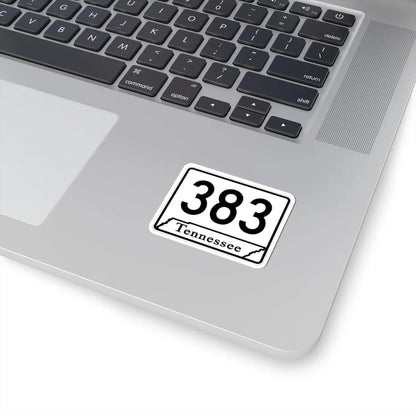 Tennessee 383 (Tennessee) (Road Sign) STICKER Vinyl Kiss-Cut Decal - The Sticker Space