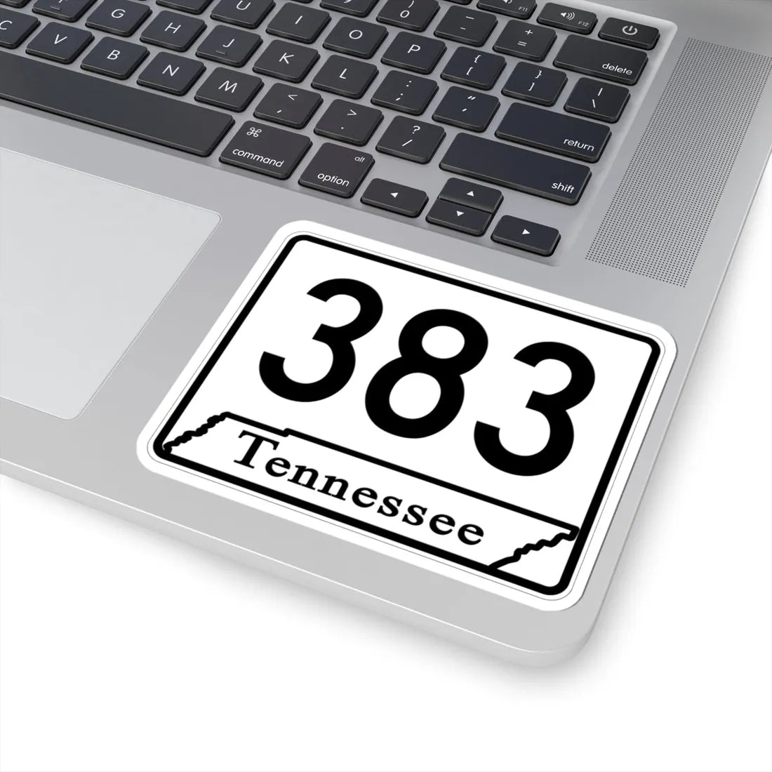 Tennessee 383 (Tennessee) (Road Sign) STICKER Vinyl Kiss-Cut Decal - The Sticker Space