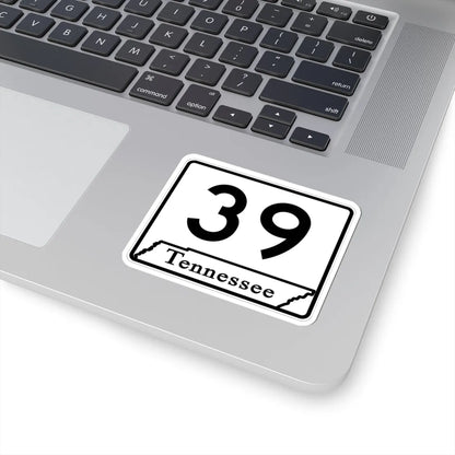 Tennessee 39 (Tennessee) (Road Sign) STICKER Vinyl Kiss-Cut Decal - The Sticker Space