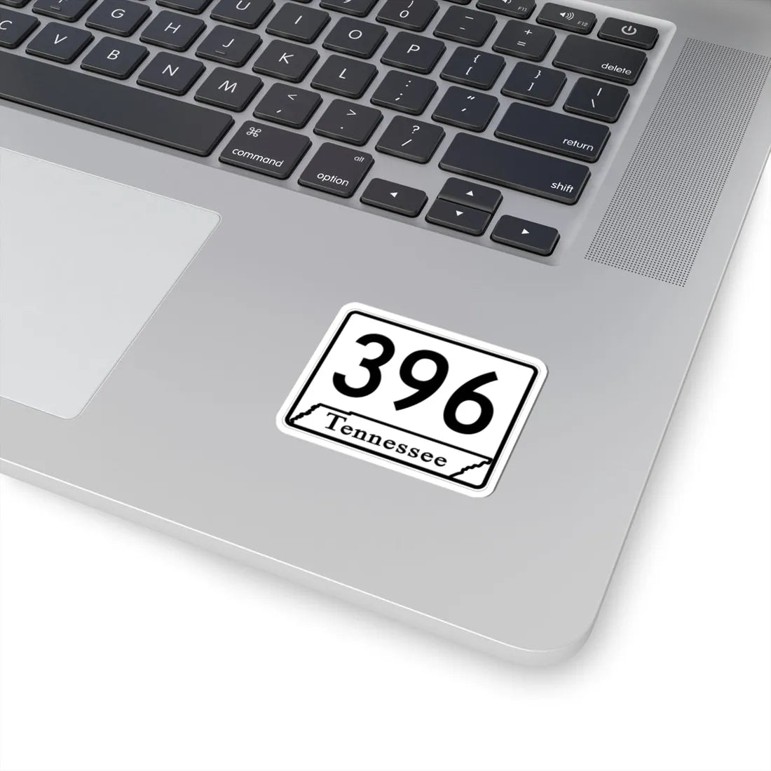 Tennessee 396 (Tennessee) (Road Sign) STICKER Vinyl Kiss-Cut Decal - The Sticker Space