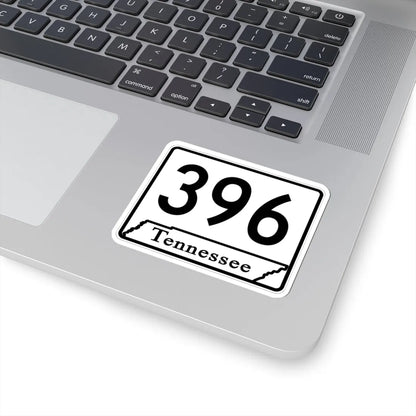 Tennessee 396 (Tennessee) (Road Sign) STICKER Vinyl Kiss-Cut Decal - The Sticker Space
