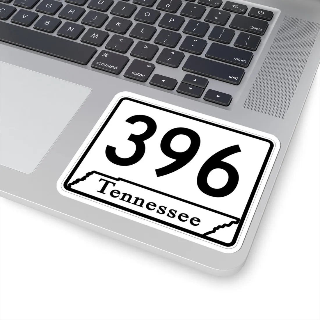 Tennessee 396 (Tennessee) (Road Sign) STICKER Vinyl Kiss-Cut Decal - The Sticker Space
