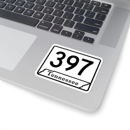 Tennessee 397 (Tennessee) (Road Sign) STICKER Vinyl Kiss-Cut Decal - The Sticker Space
